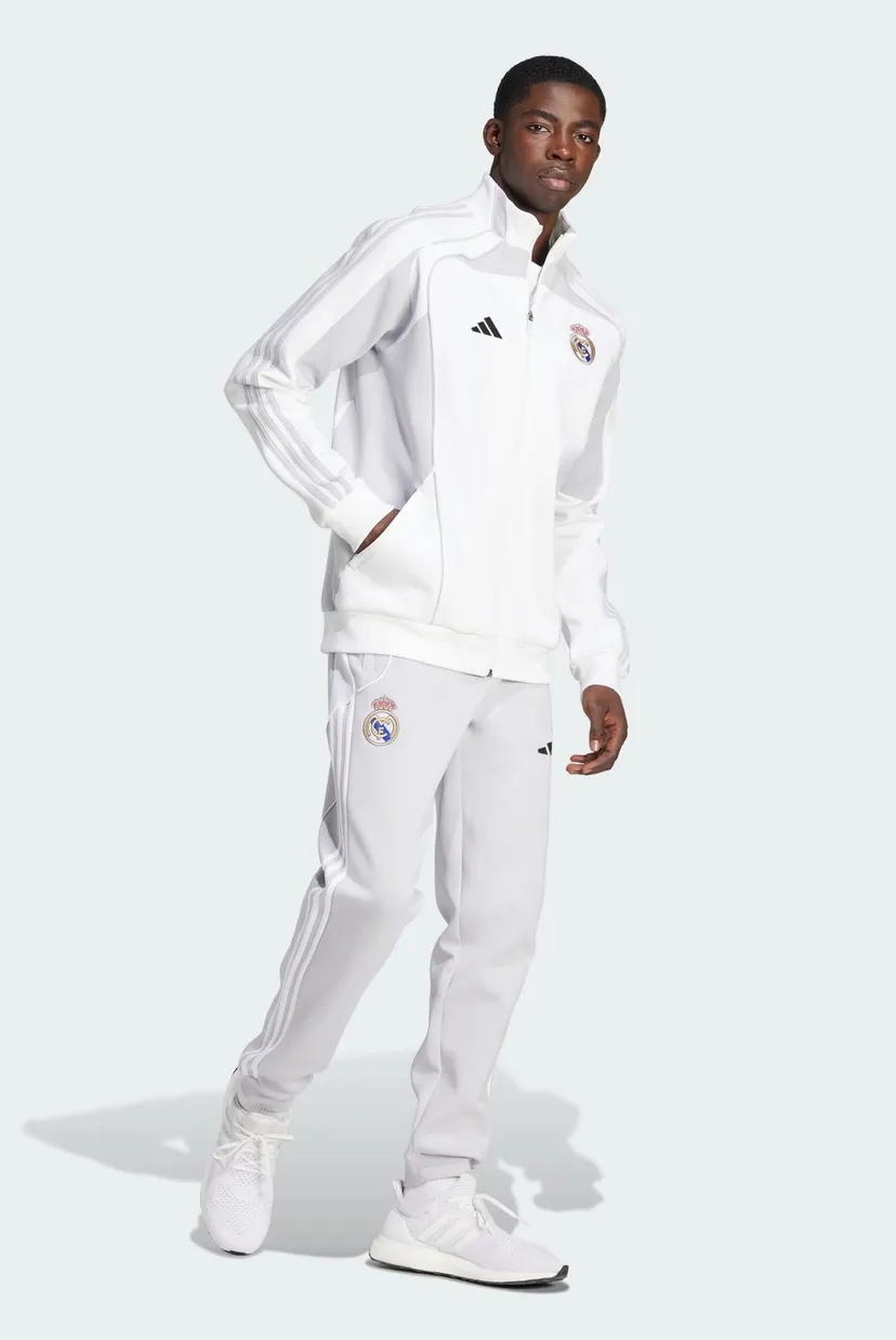 Чоловіча біла спортивна кофта Real Madrid UBP Doubleknit adidas