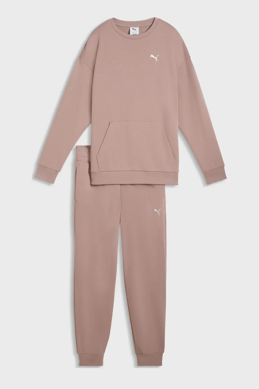 Женский пудровый спортивный костюм (свитшот, брюки) Relaxed Tracksuit Women 4