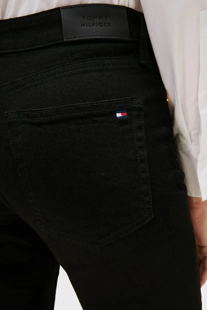 Женские черные джинсы SLIM 4