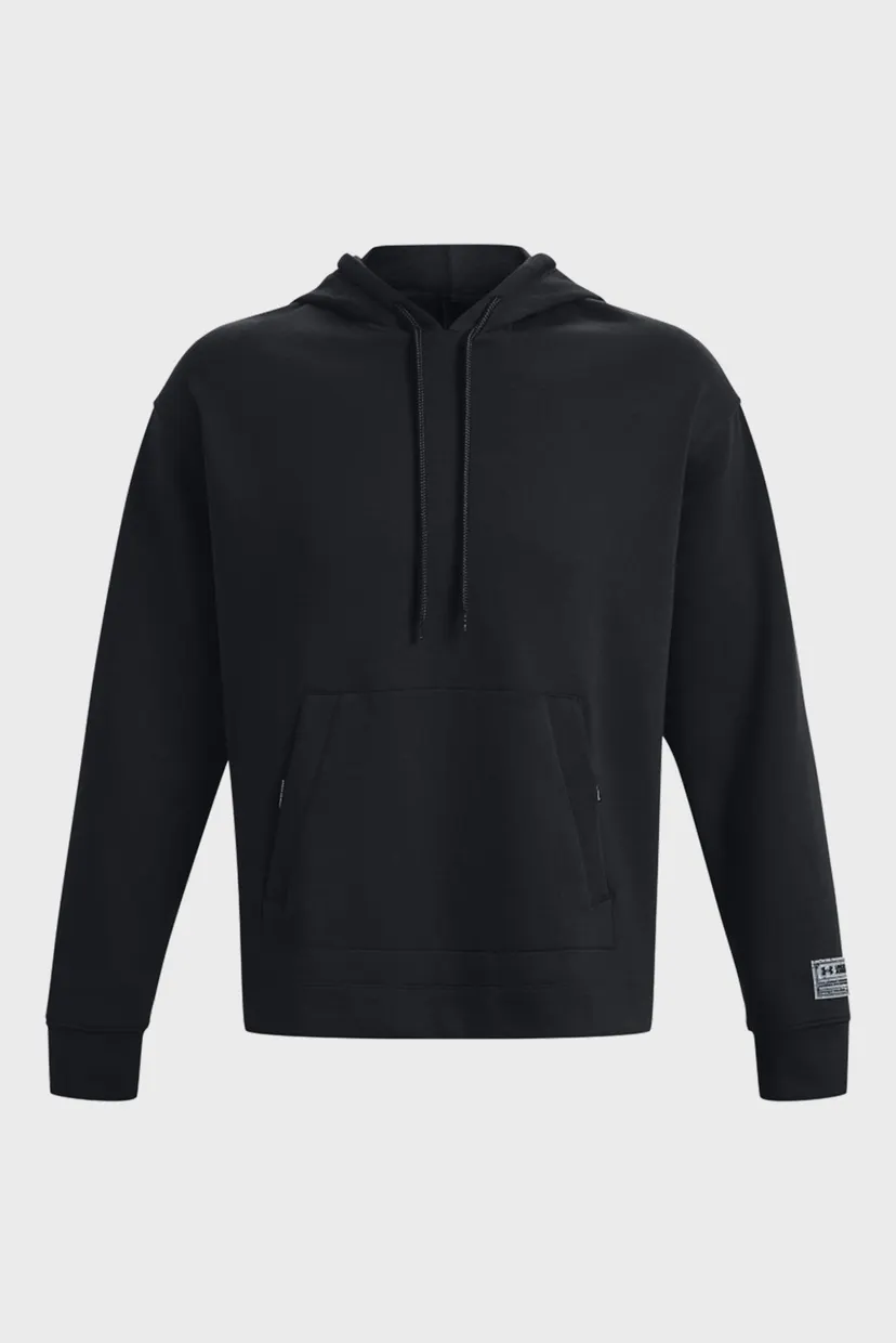 Черное худи UA Summit Knit Hoodie (унисекс) 8