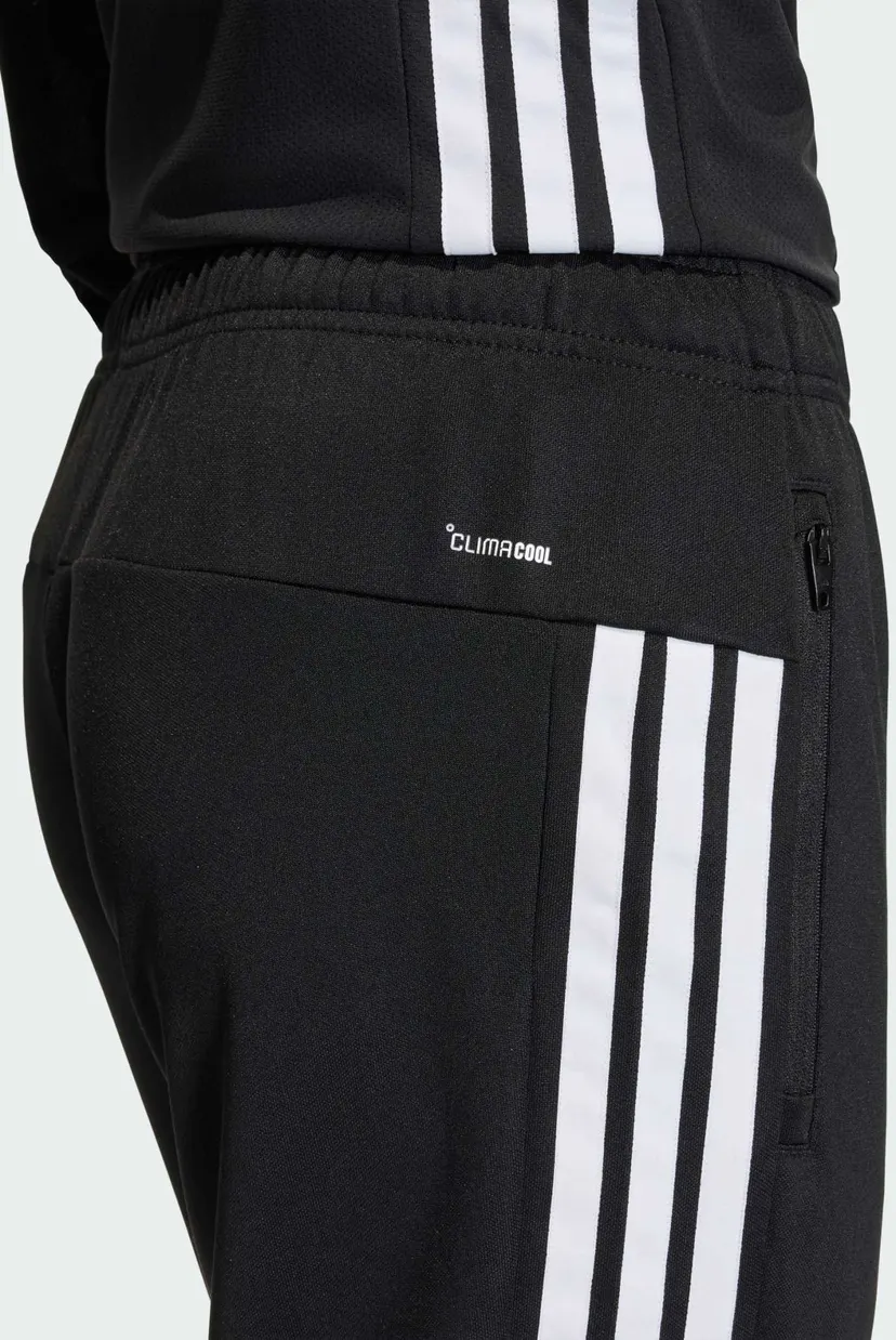 Чоловічі чорні спортивні штани WORKOUT ESSENTIALS ALL-SET 3-STRIPES KNIT 5