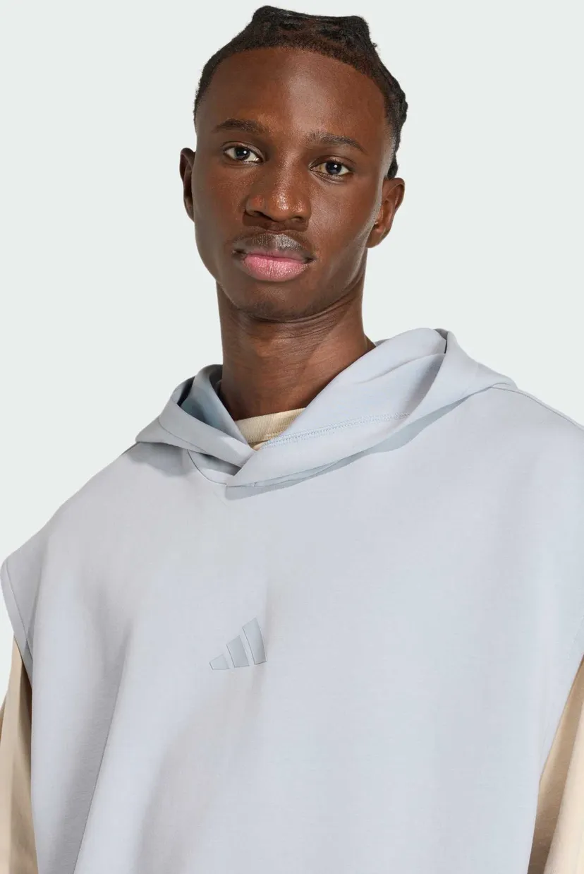 Мужской серый жилет SOFT LUX HOODED 4