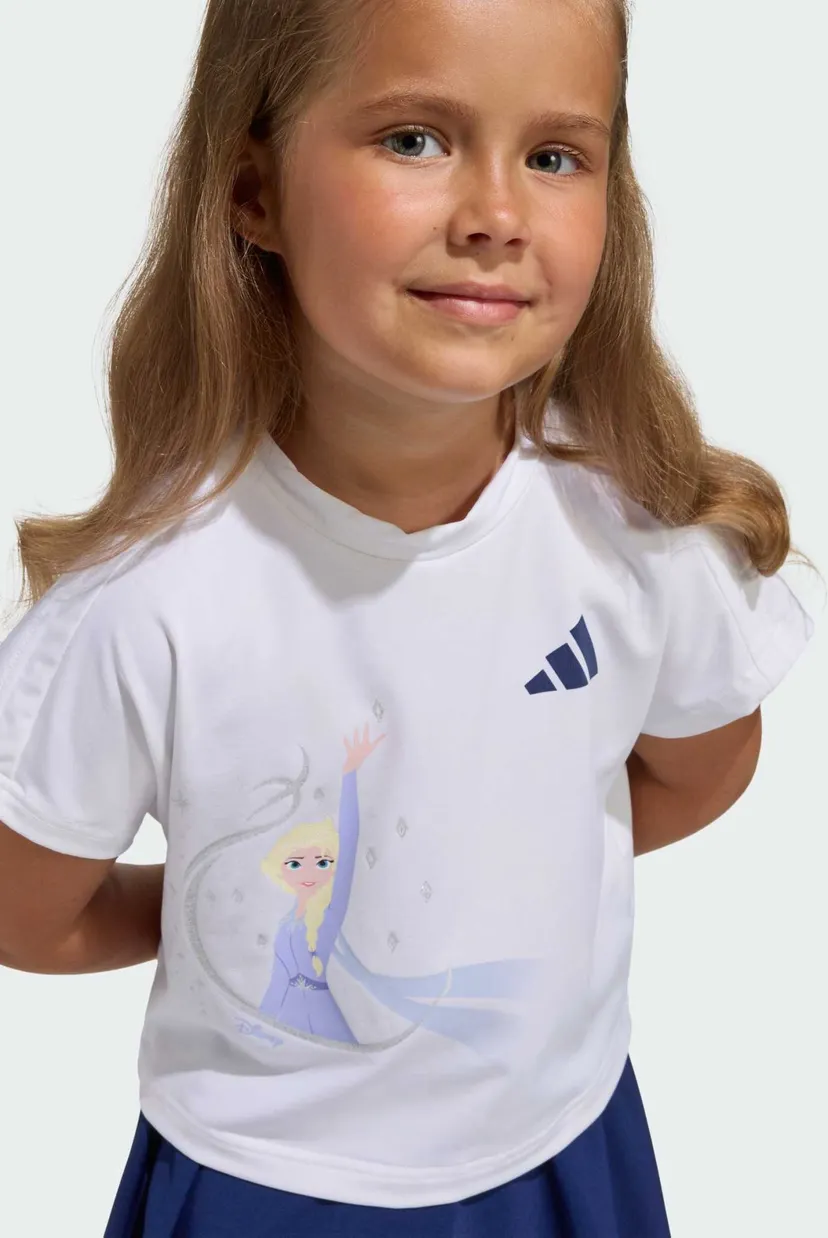 Дитячий комплект одягу (футболка, спідниця-шорти) ADIDAS DISNEY FROZEN SPORT 4