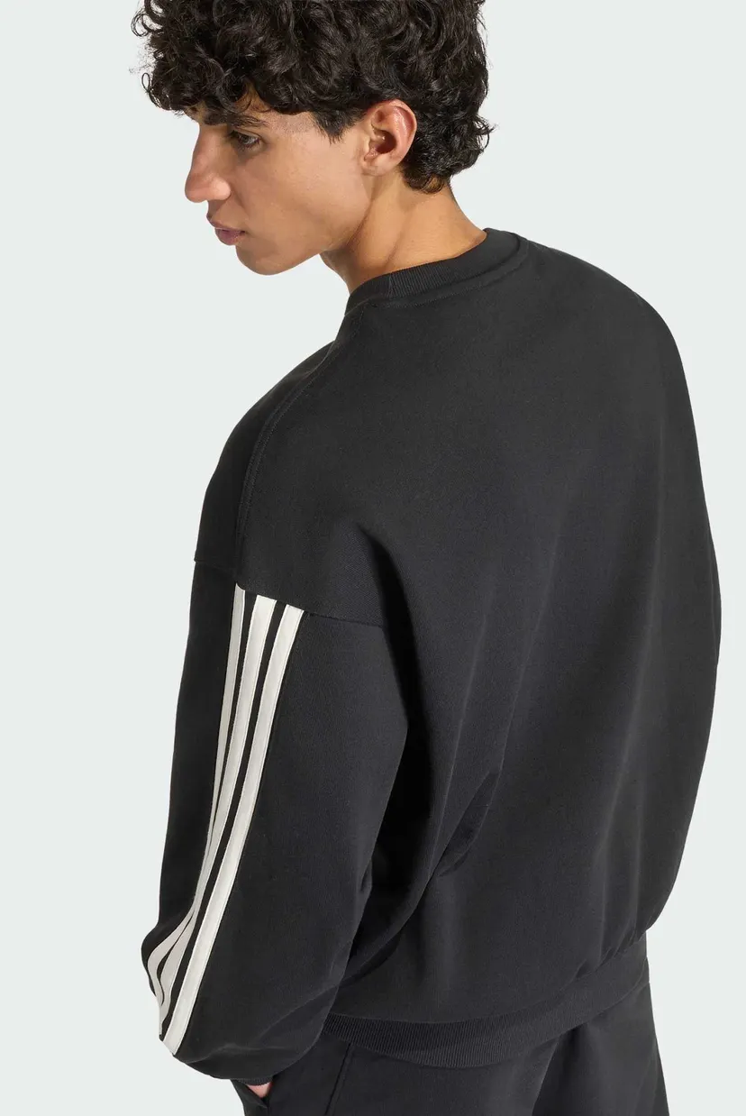 Мужской черный свитшот ADIDAS KIT 3-STRIPES 5
