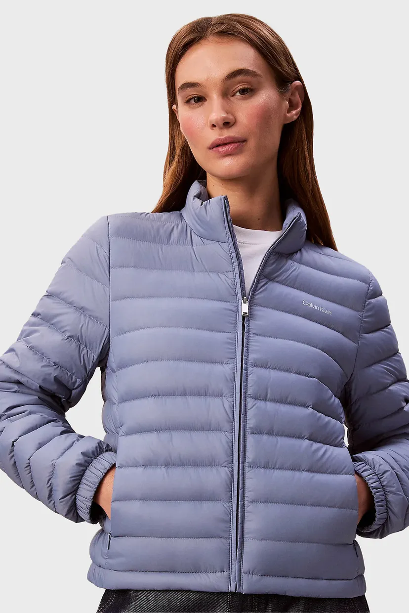 Жіночий блакитний пуховик ULTRA LIGHTWEIGHT 6