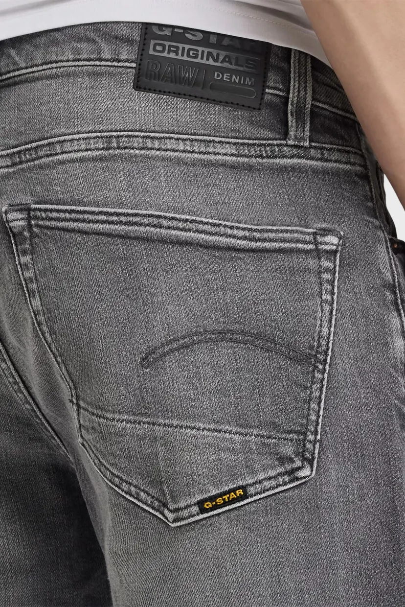 Чоловічі сірі джинси 3301 slim 3