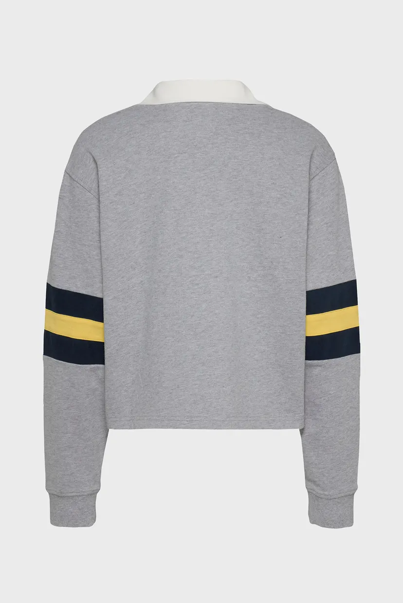 Женское серое поло RLX VARSITY CREST RUGBY 7