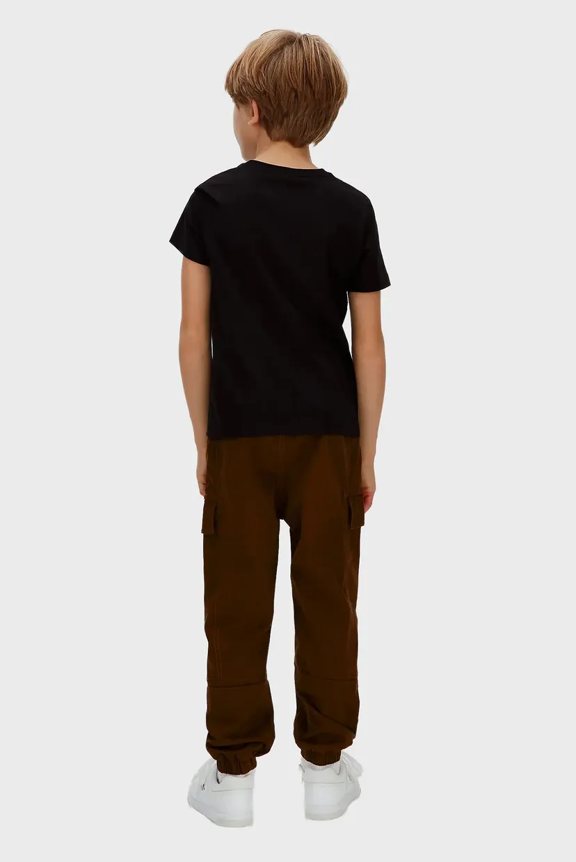 Дитячі коричневі карго CO SATEEN 4