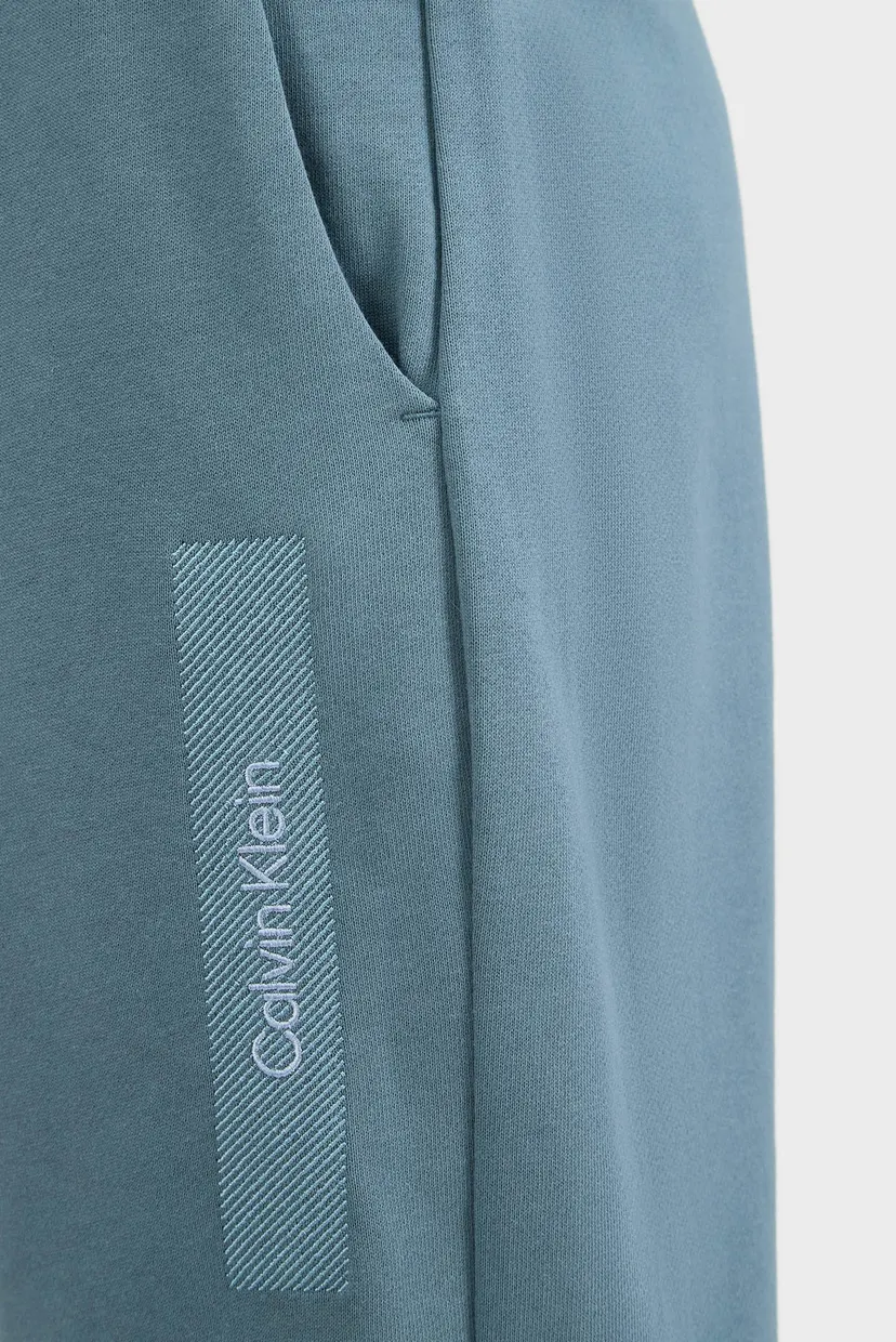 Чоловічі сині спортивні штани STRUCTURED EMBROIDERY 3