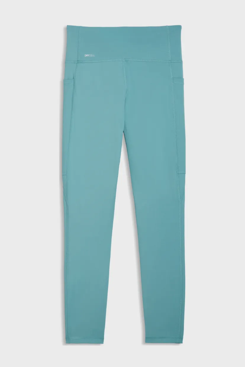 Женские голубые тайтсы TAD ESSENTIALS 7/8 Tigths Women 5
