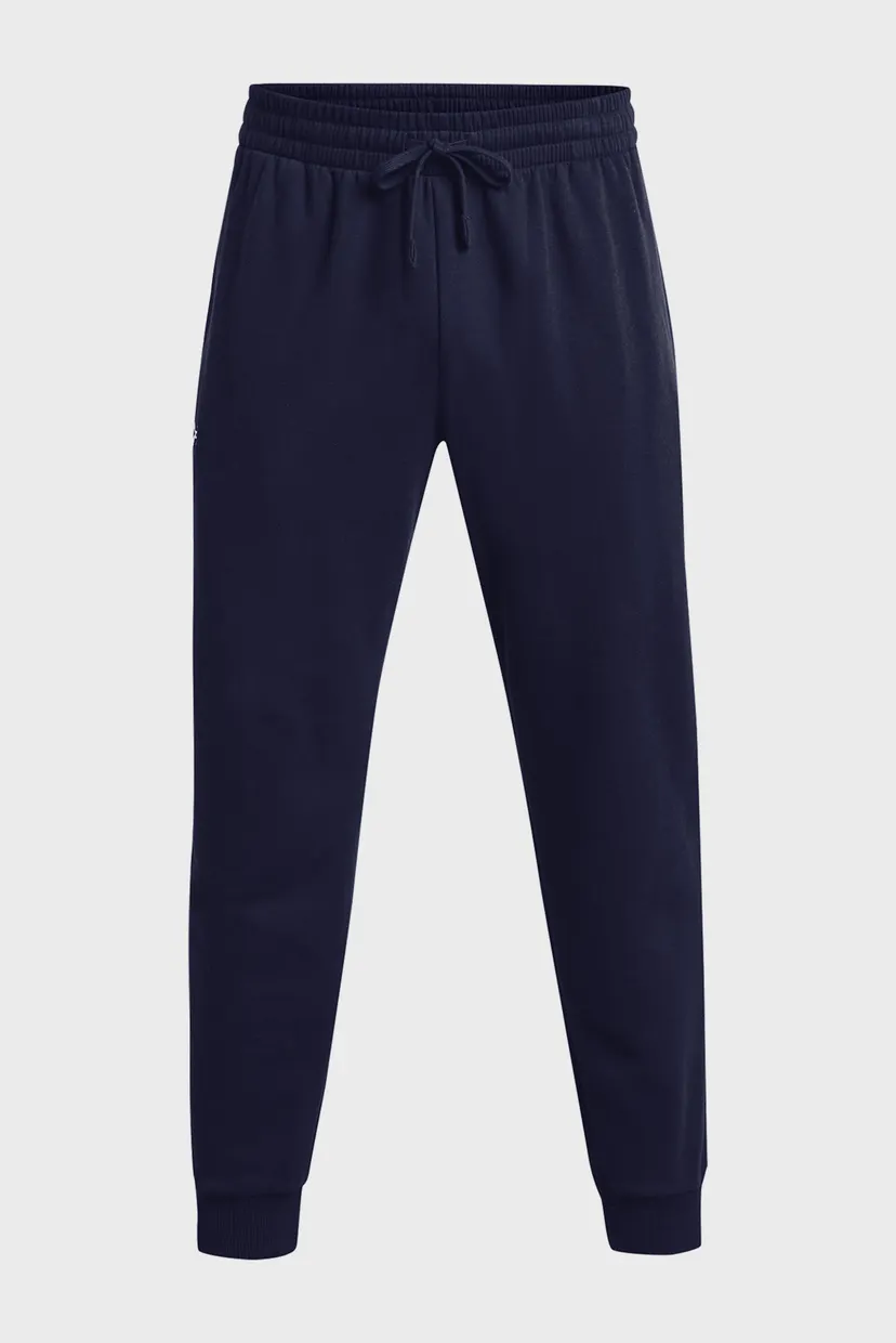 Мужские темно-синие спортивные брюки UA Rival Fleece Joggers 4