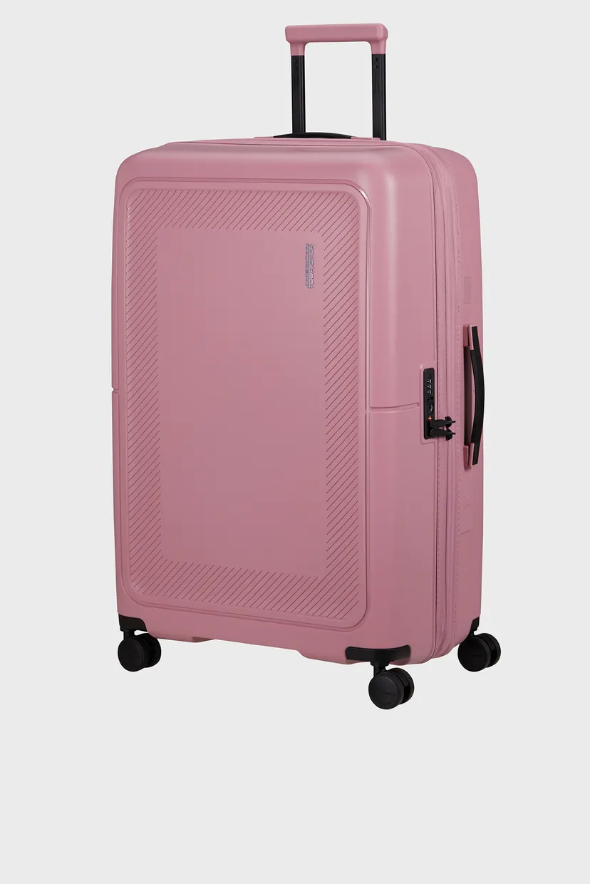 Женский розовый чемодан 77 см DASHPOP LILAS PINK 3