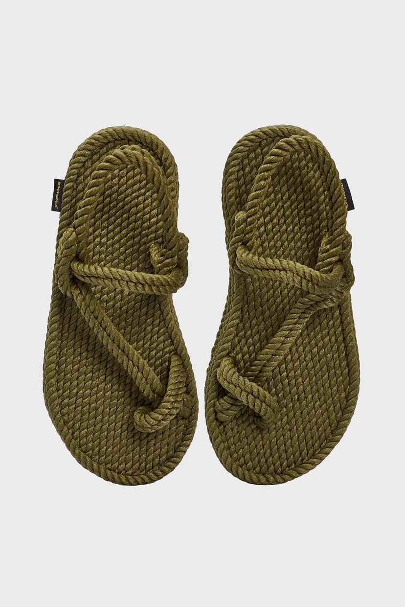 Женские оливковые сандалии HAWAII 4