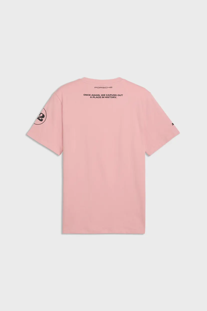 Чоловіча рожева футболка PUMA x PORSCHE LEGACY SAU 5