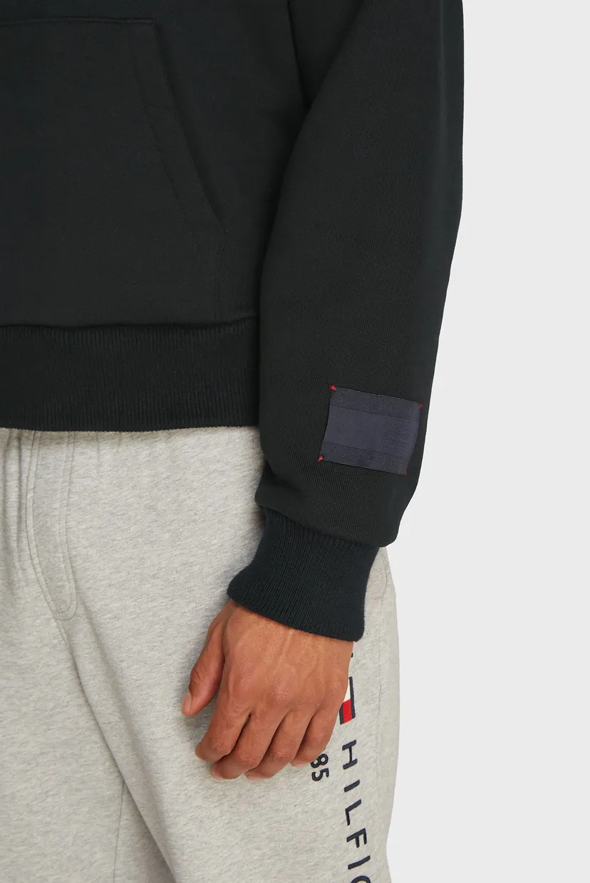 Чоловіче темно-синє худі BOXY FIT 4