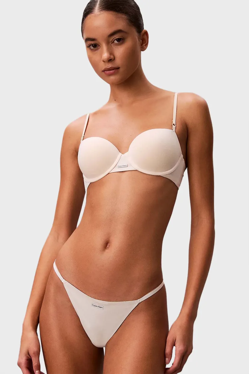 Женские белые трусики STRING THONG 7