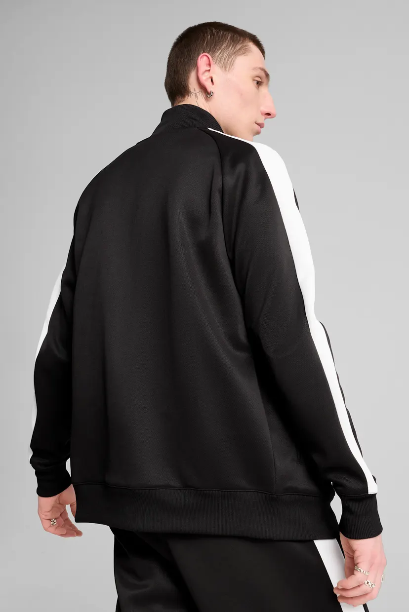 Мужская черная спортивная кофта T7 ALWAYS ON Track Jacket Men PUMA