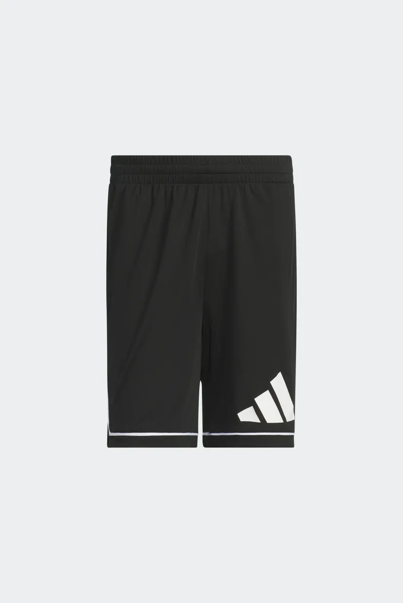 Мужские черные шорты adidas Basketball Badge of Sport 6