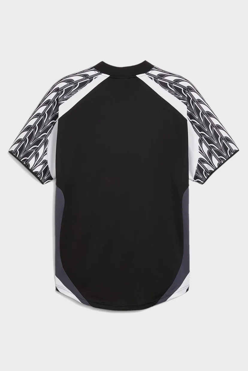 Чорна футболка Relaxed Football Jersey Unisex (унісекс) 7