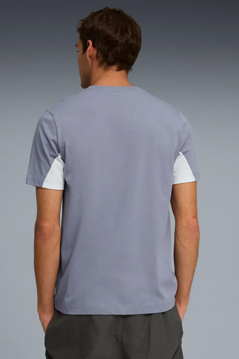 Чоловіча сіра футболка Essentials Block Tee Men 3