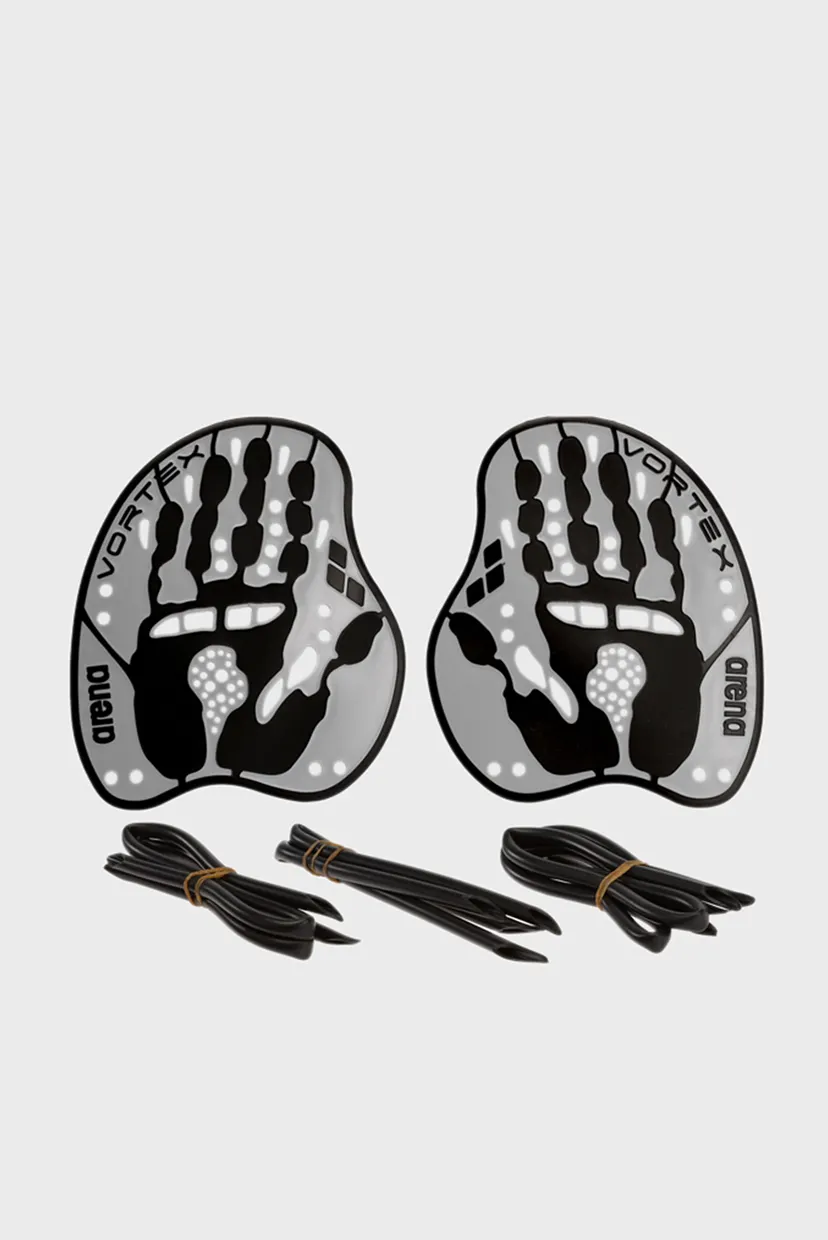 Сріблясті лопатки для плавання VORTEX EVOLUTION HAND PADDLE 3