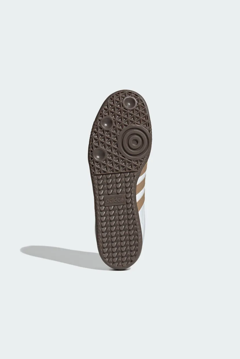 Белые кожаные сникерсы Samba OG 3