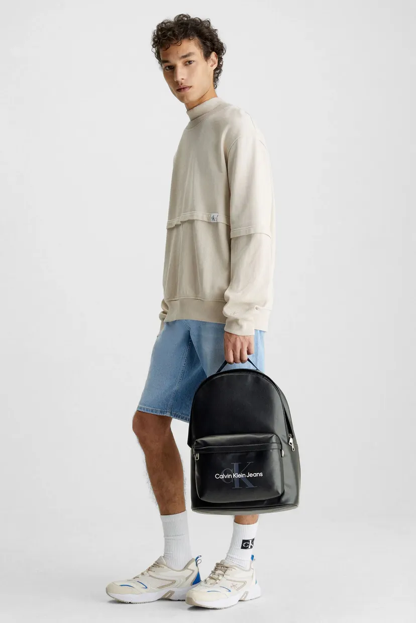 Чоловічий чорний рюкзак MONOGRAM SOFT CAMPUS BP40 7