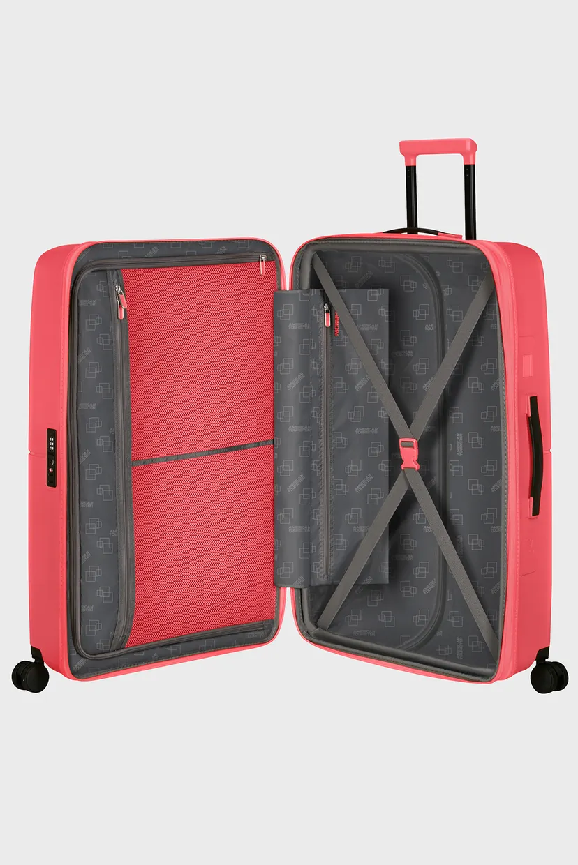 Женский розовый чемодан 77 см DASHPOP SUGAR PINK 3