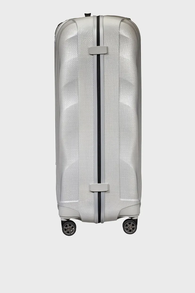 Белый чемодан 81 см C-LITE WHITE 5