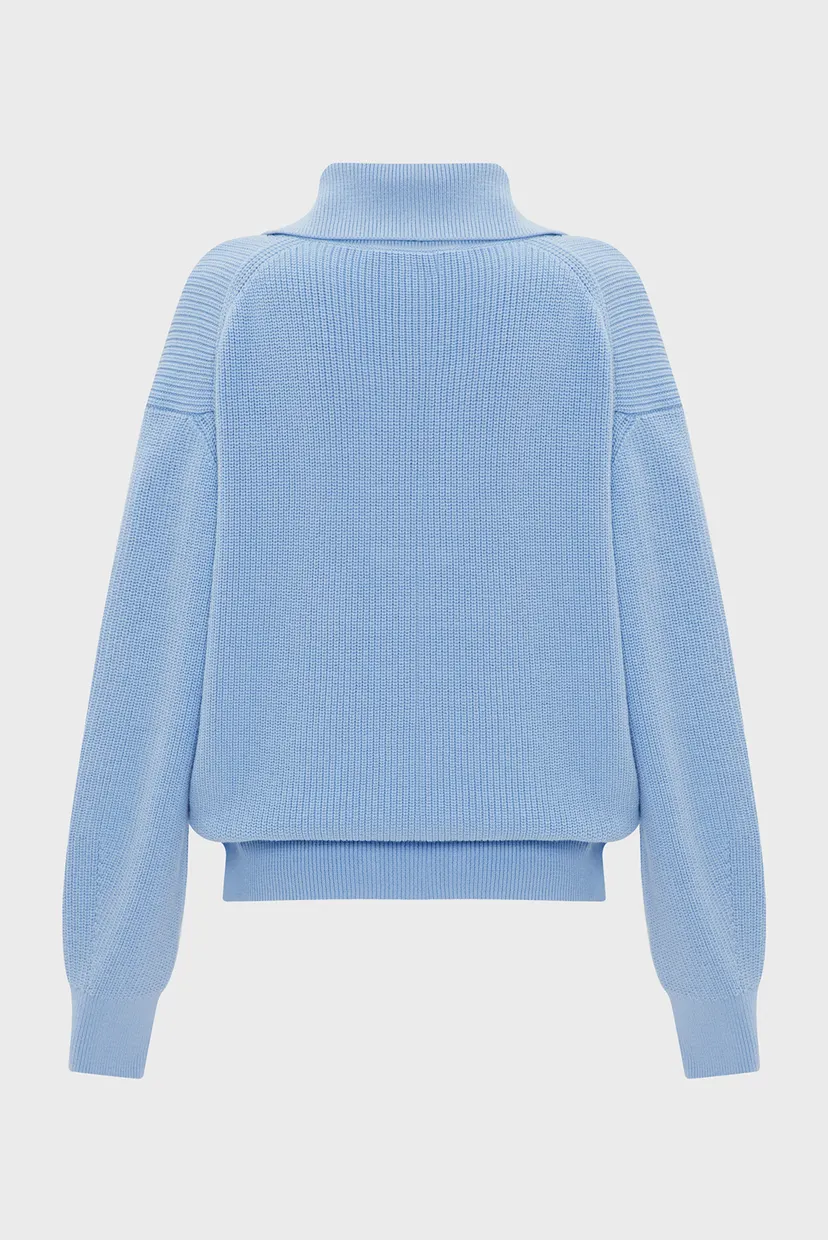 Жіноча блакитна кофта CO CARDI STITCH 7