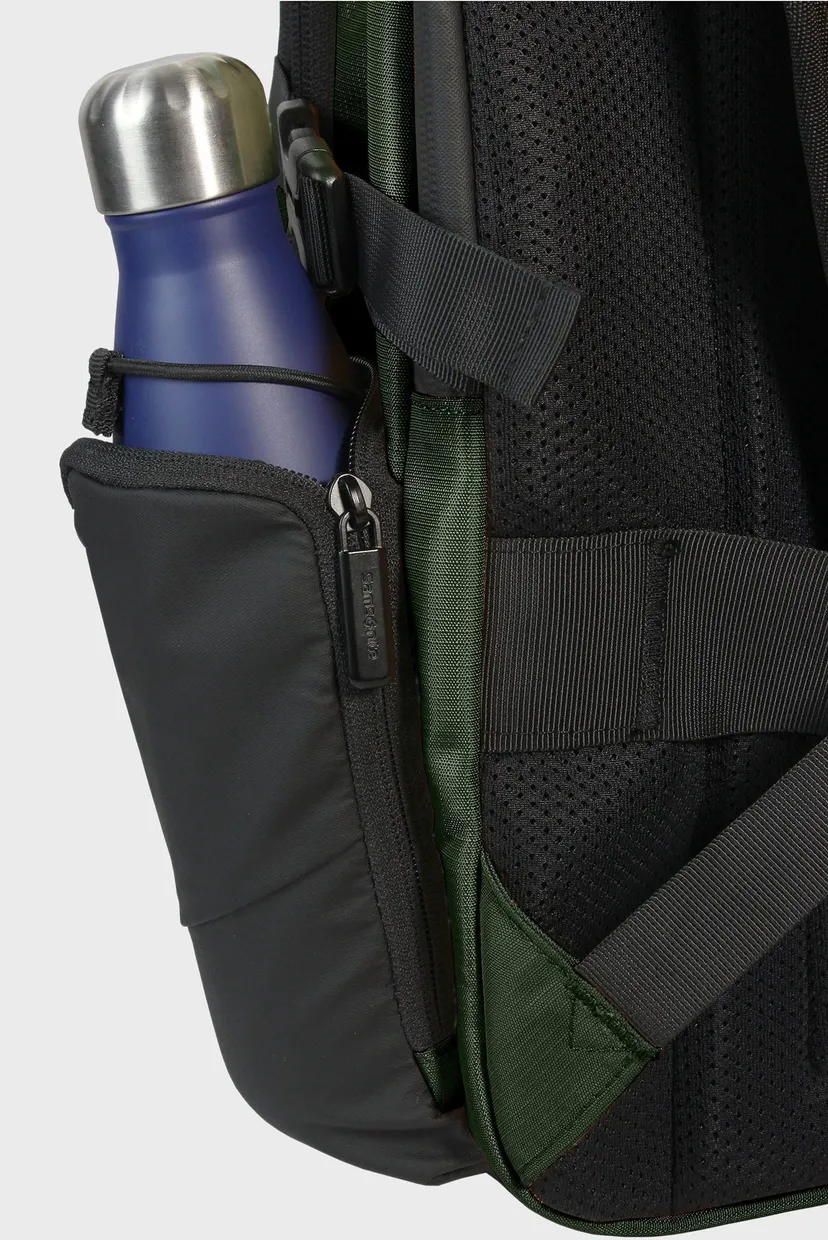 Мужской зеленый рюкзак для ноутбука BIZ2GO GREEN/DARK GREEN 6