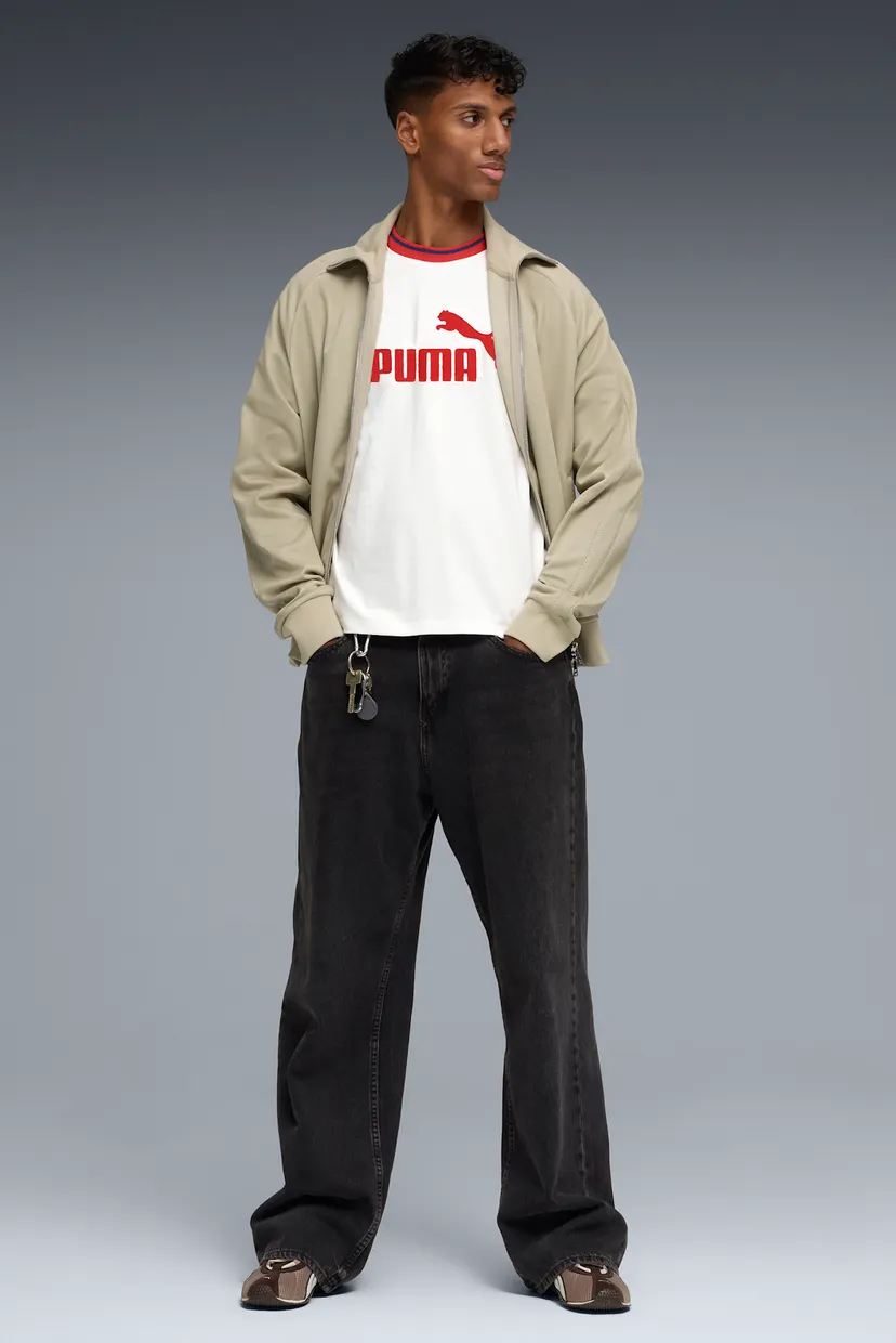 Чоловіча біла футболка T7 Ringer Tee Men 3