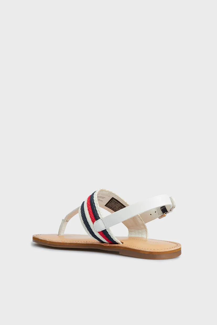 Жіночі білі сандалі CORPORATE HILFIGER BEACH SANDAL 5