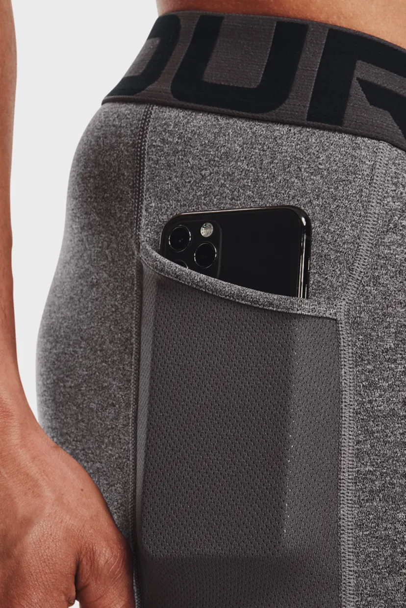 Чоловічі сірі термобрюки UA CG Armour Leggings 4
