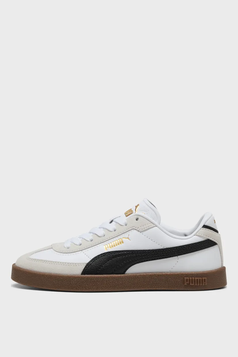 Детские белые кожаные сникерсы Club II Era Sneakers Youth 3
