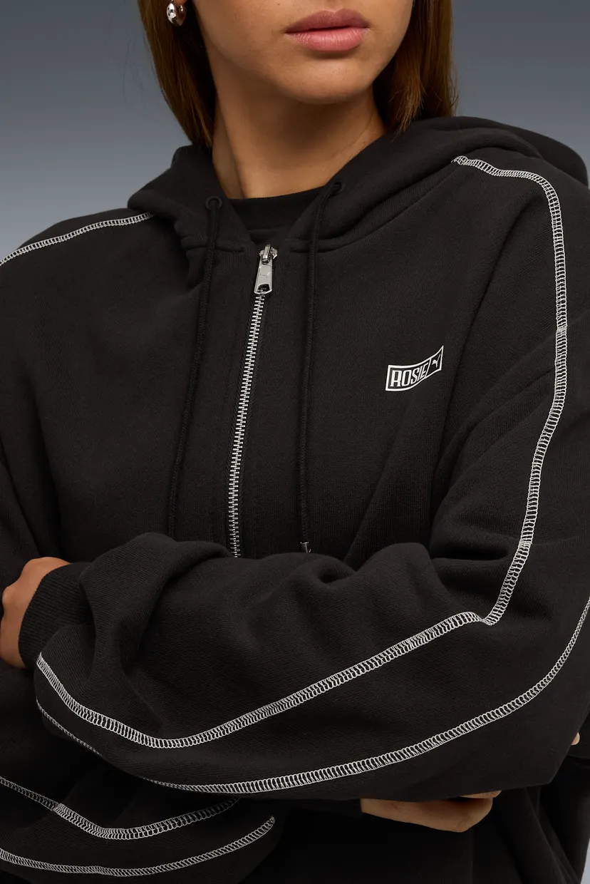 Жіноче чорне худі PUMA x ROSÉ T7 Hoodie Women 4