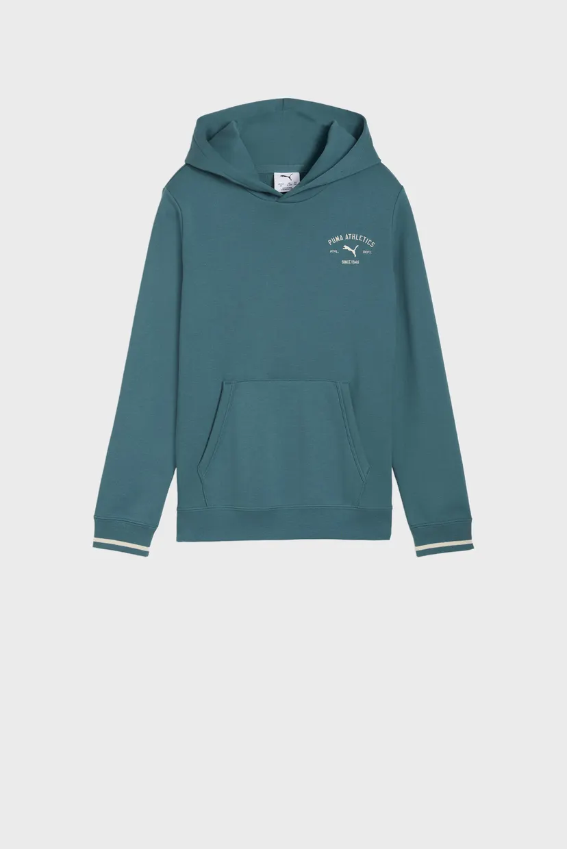 Детское бирюзовое худи PUMA Class Graphic Hoodie Youth 4