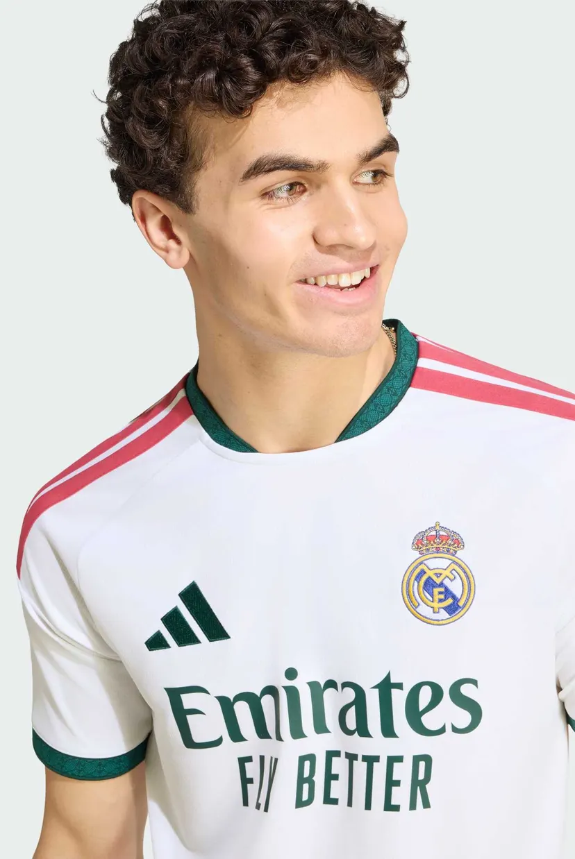 Чоловіча біла футболка з візерунком Real Madrid 26/27 4