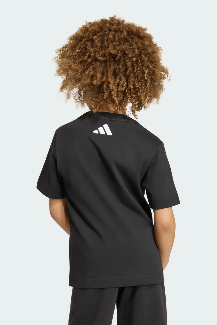 Детская черная футболка ADIDAS MINECRAFT 5