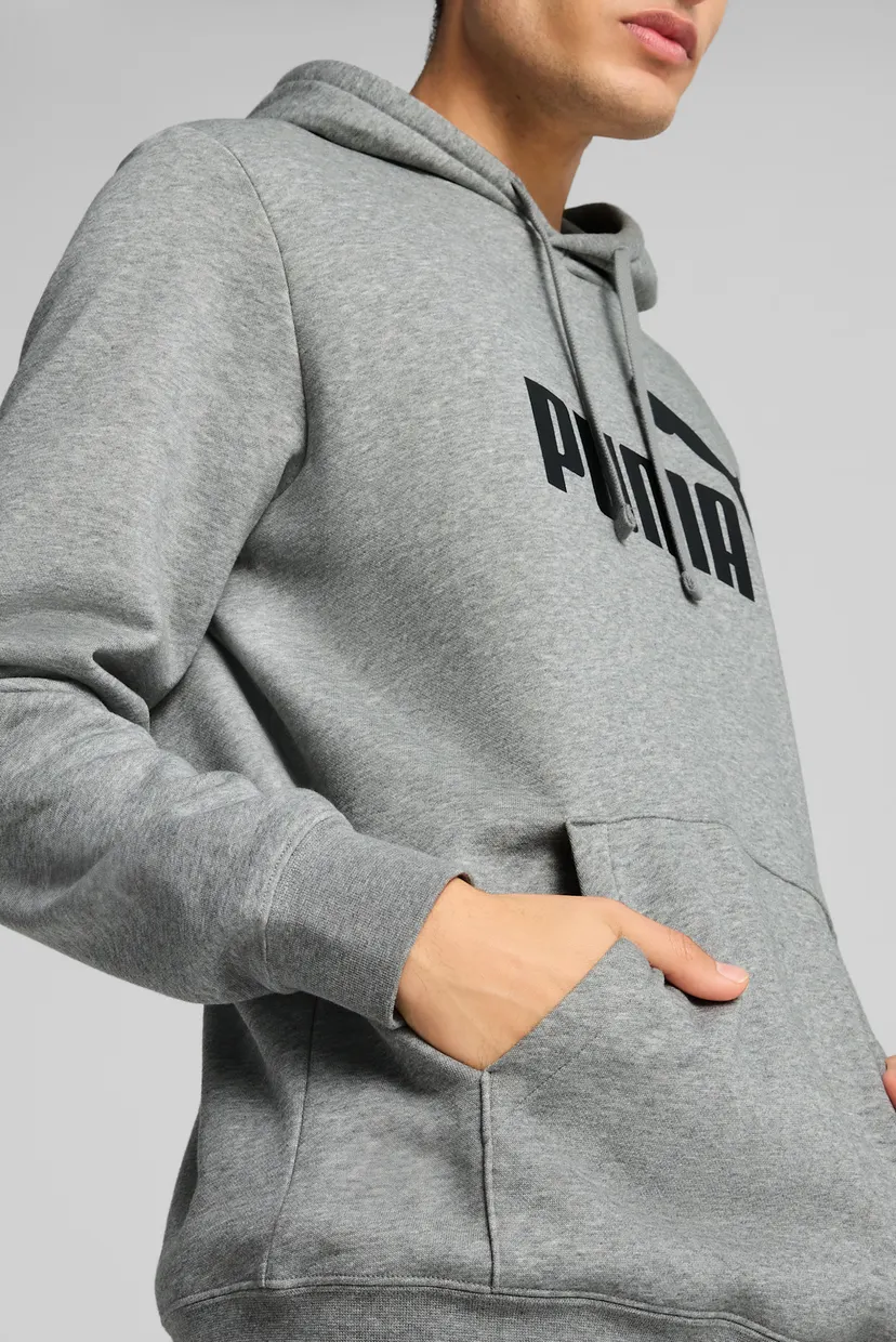 Чоловіче сіре худі Essentials No. 1 Logo Hoodie Men 5