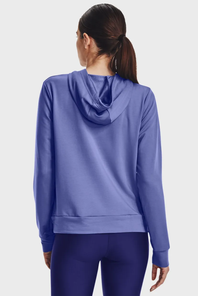 Женское синее худи Rival Terry Hoodie 3