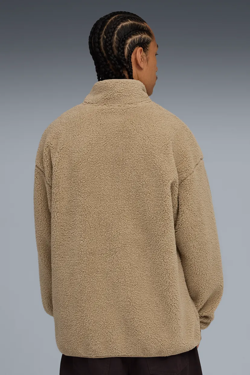 Чоловіча бежева спортивна кофта Essentials Elevated Relaxed