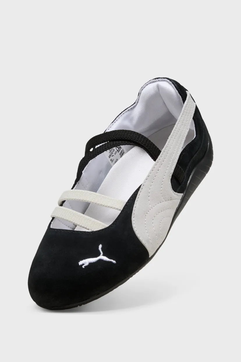 Дитячі чорні замшеві балетки Speedcat Ballet Sneakers Youth 6