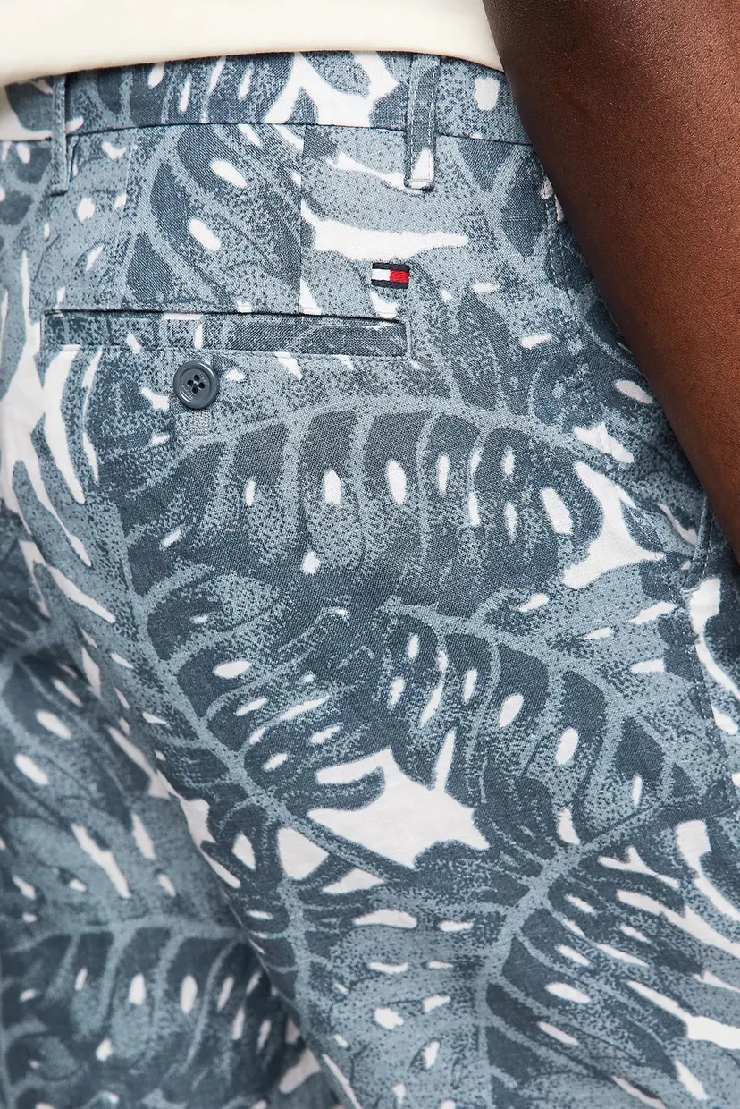Чоловічі лляні шорти з візерунком HARLEM LINEN FLORAL PRINT 4
