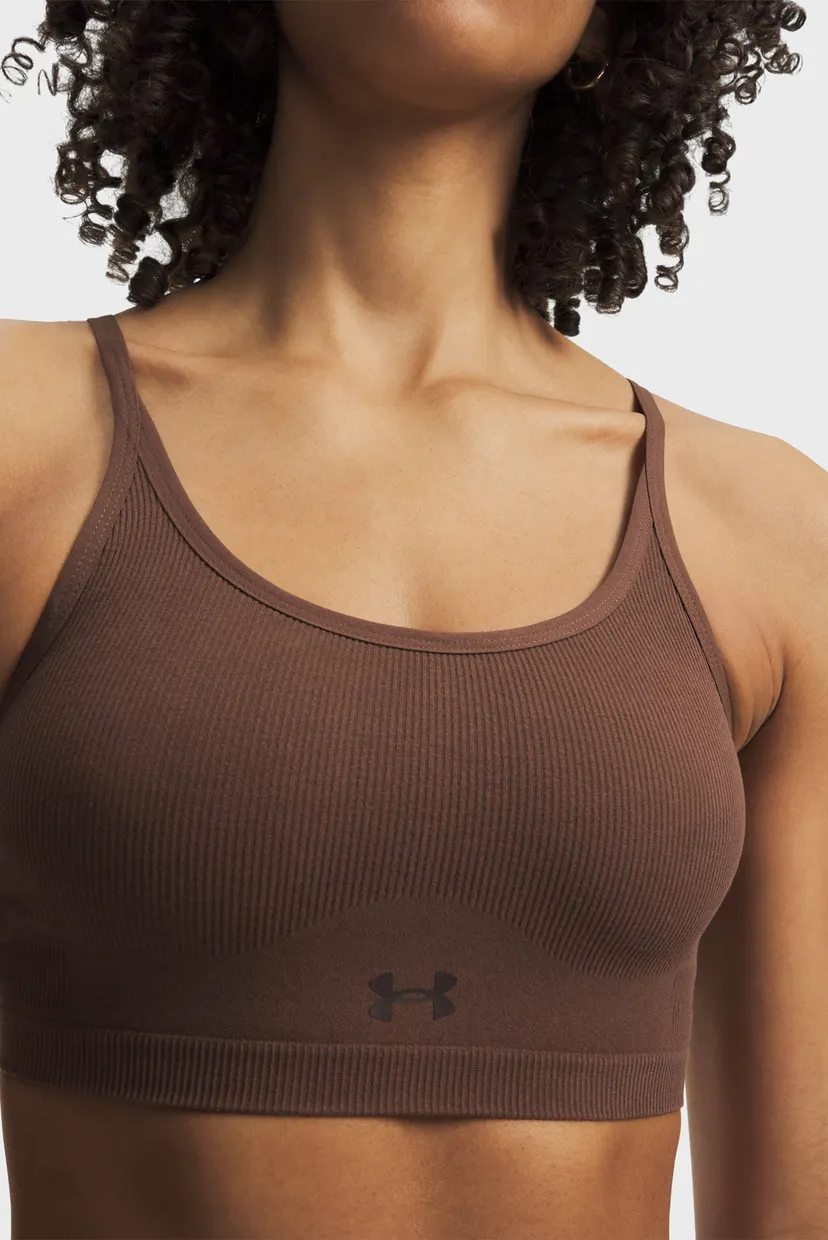 Женский коричневый топ Seamless Cotton Low Bra 5