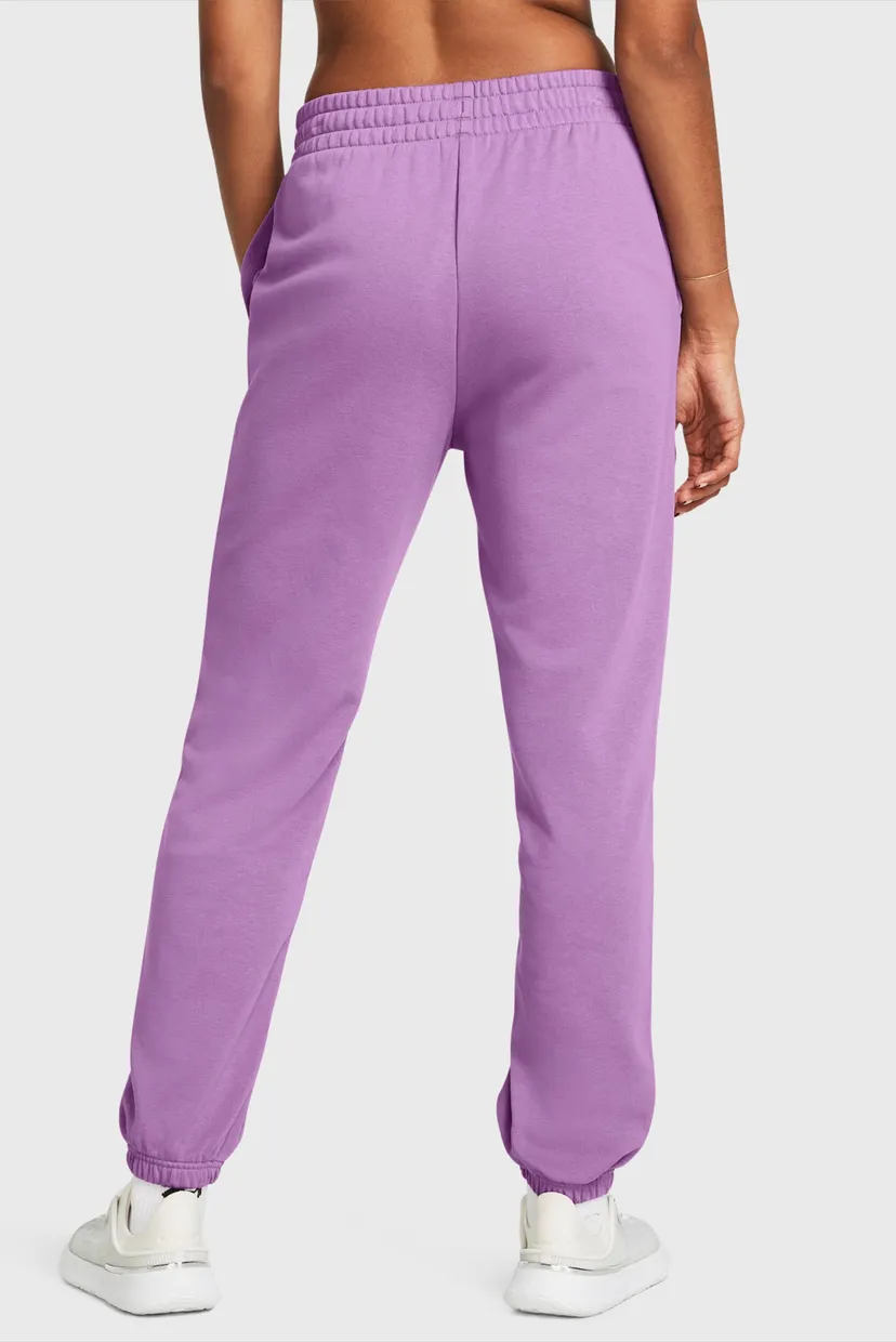 Жіночі фіолетові спортивні штани UA Rival Terry Jogger 3