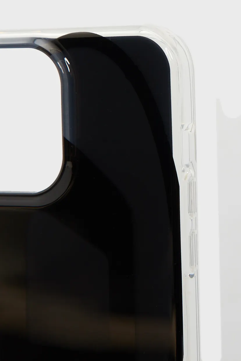 Чорний чохол для телефона Diesel Oval D Case Case SS24 for iPhone 15 Pro Max 3