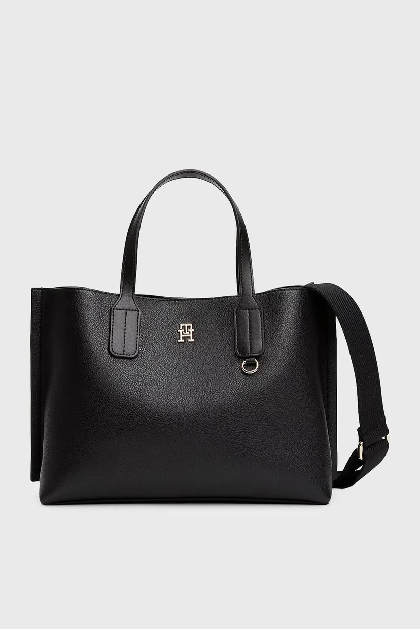 Жіноча чорна сумка DISTINCT MINI TOTE Tommy Hilfiger AW0AW17459