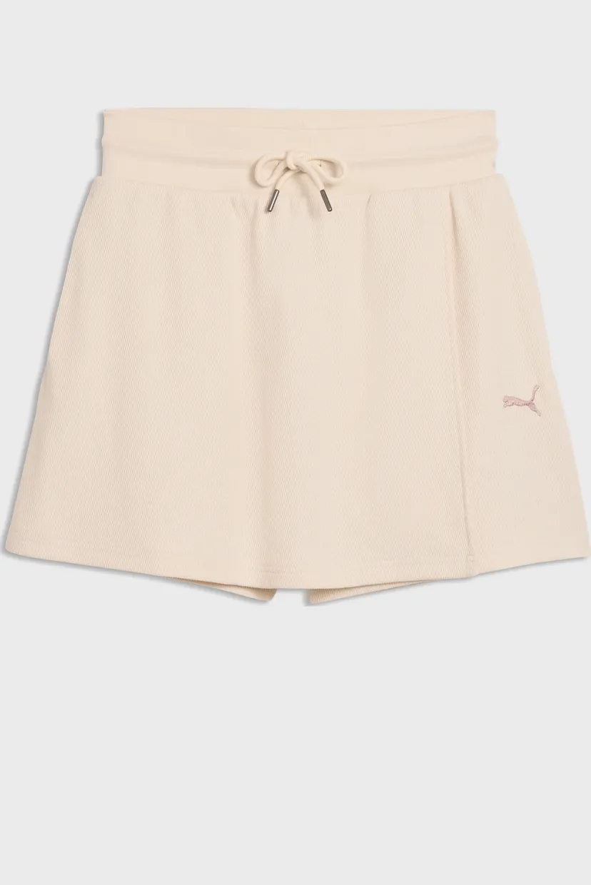 Жіноча біла спідниця PUMA Class High-Waist 4