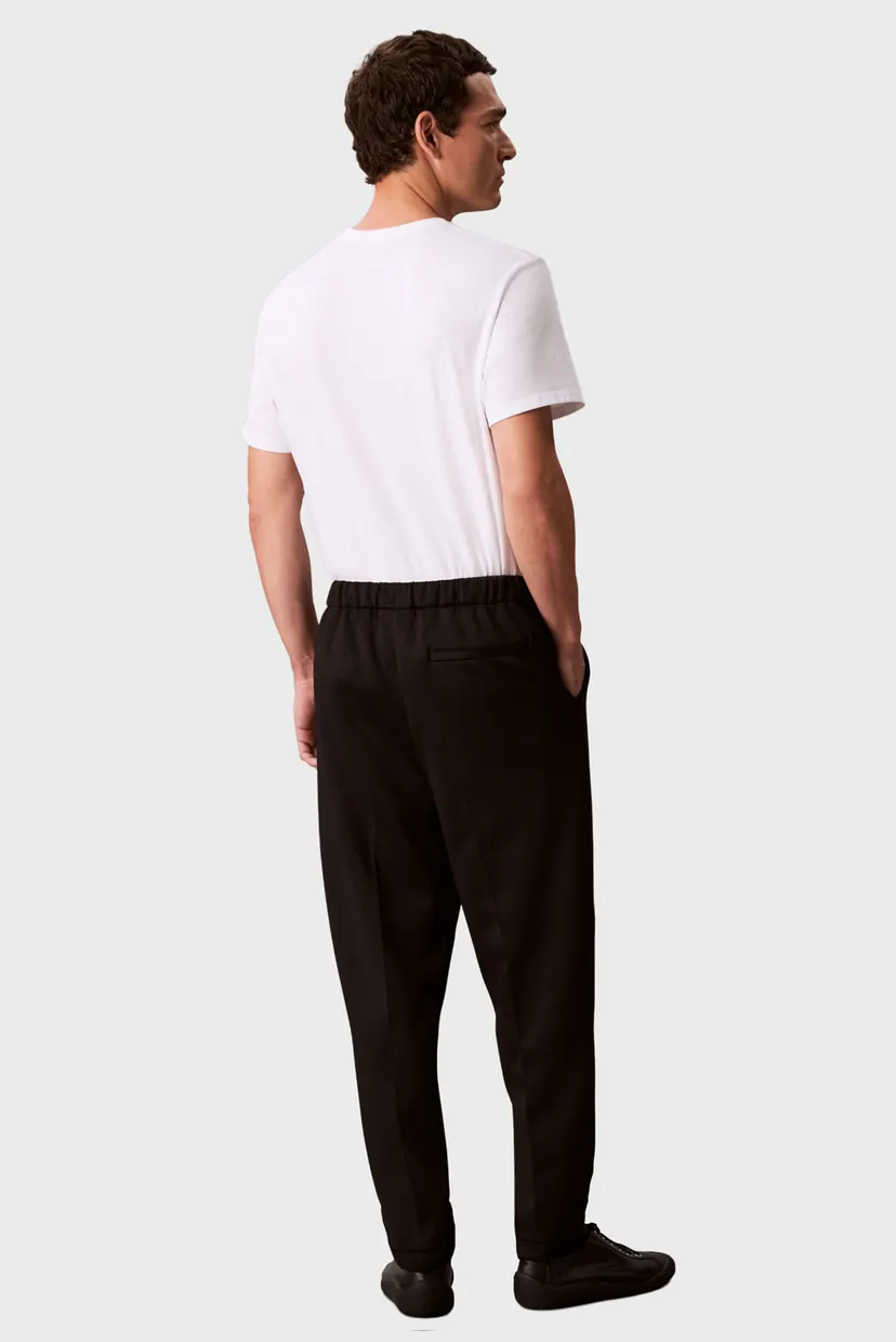 Мужские черные спортивные брюки HEAVY TRICOT 4